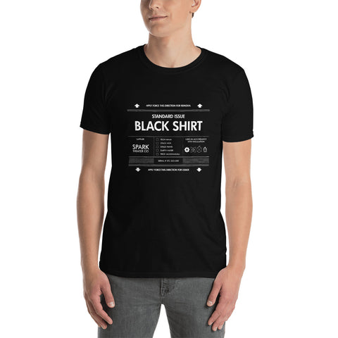 LIMITED EDITION:  "Black Shirt"