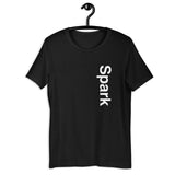 "Vertical Spark" Short-Sleeve Unisex T-Shirt